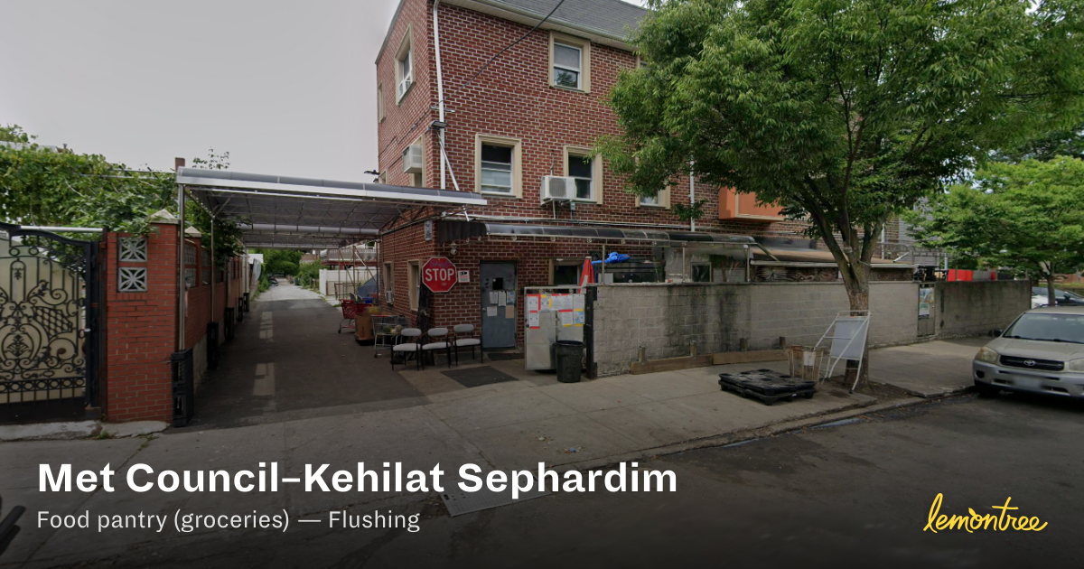 Met Council–Kehilat Sephardim — Lemontree