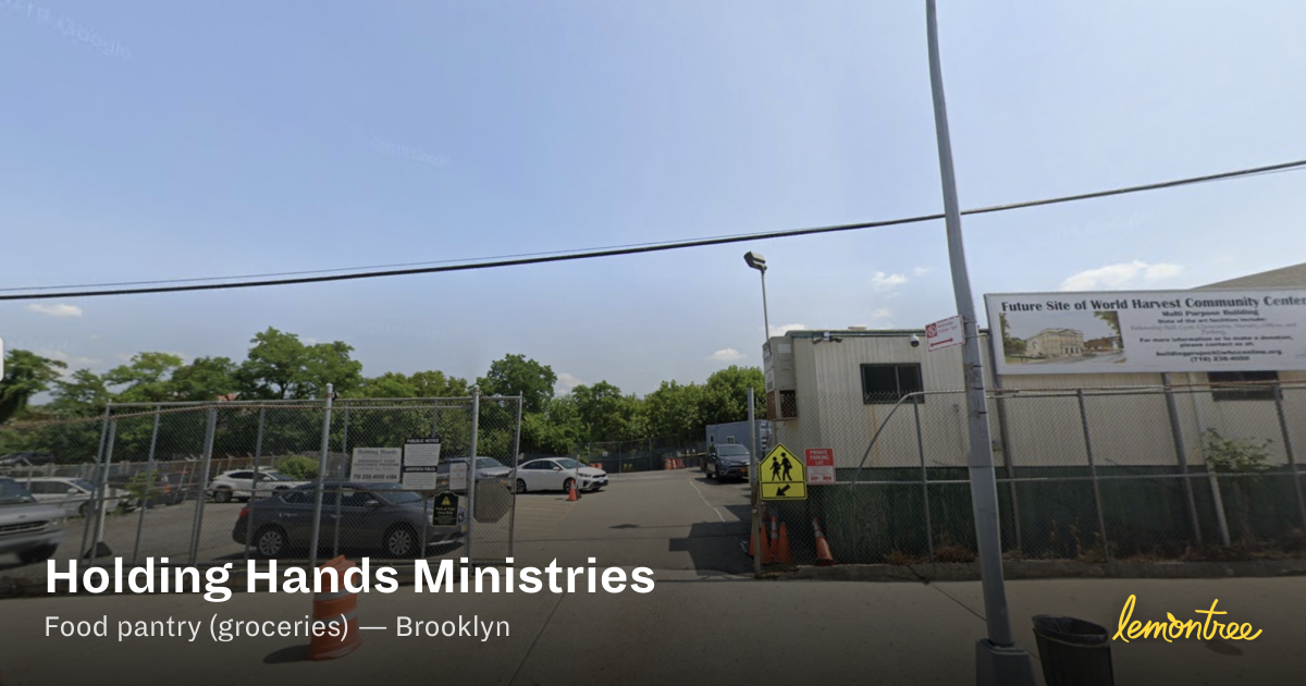 [Closed] Holding Hands Ministries — Lemontree