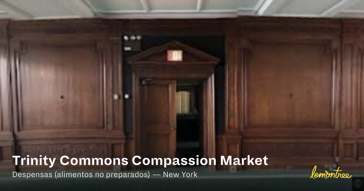 Trinity Commons Compassion Market — Lemontree