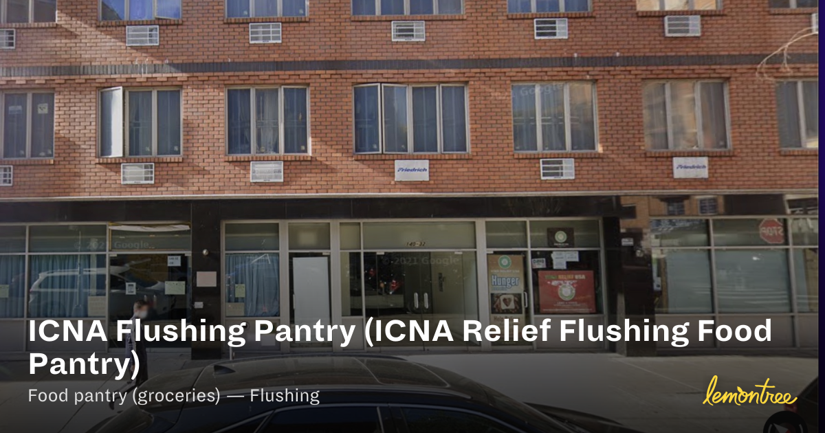 Icna Relief Food Pantry