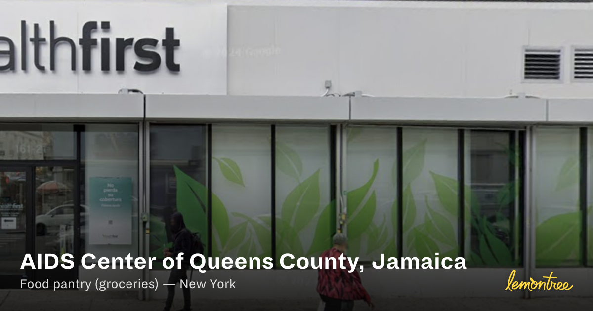 AIDS Center of Queens County, Jamaica — Lemontree
