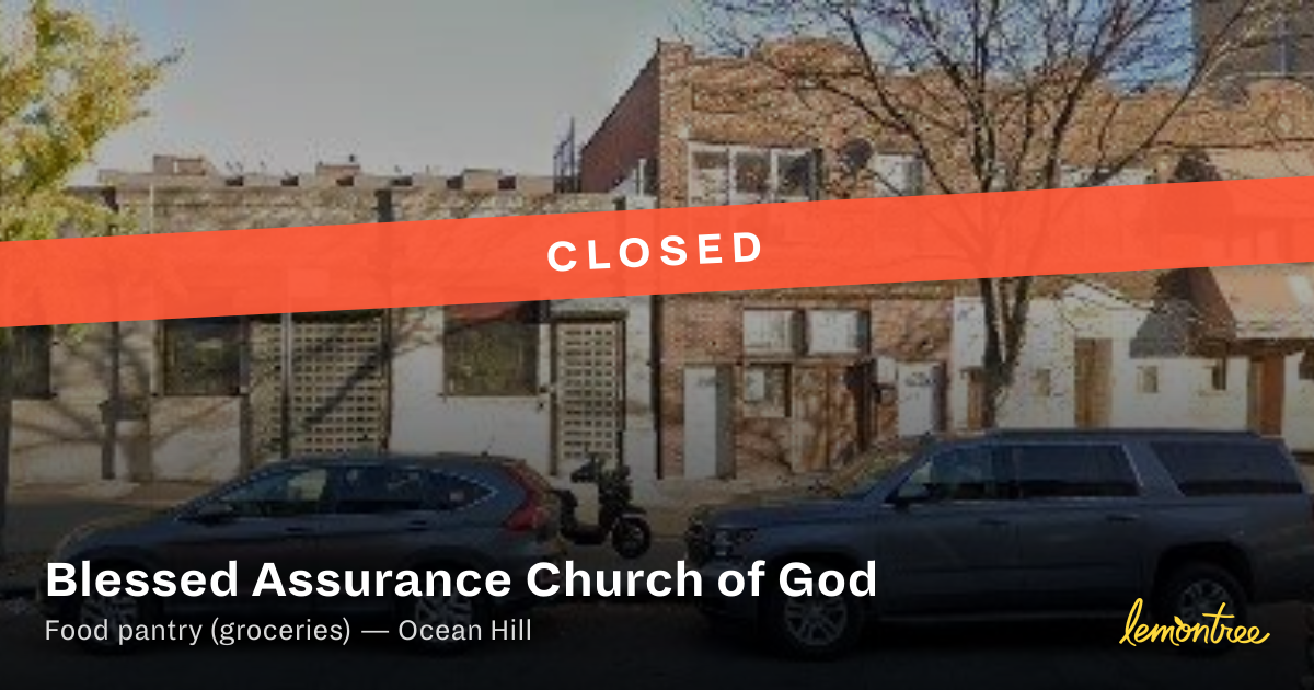 Blessed Assurance Church of God — Lemontree