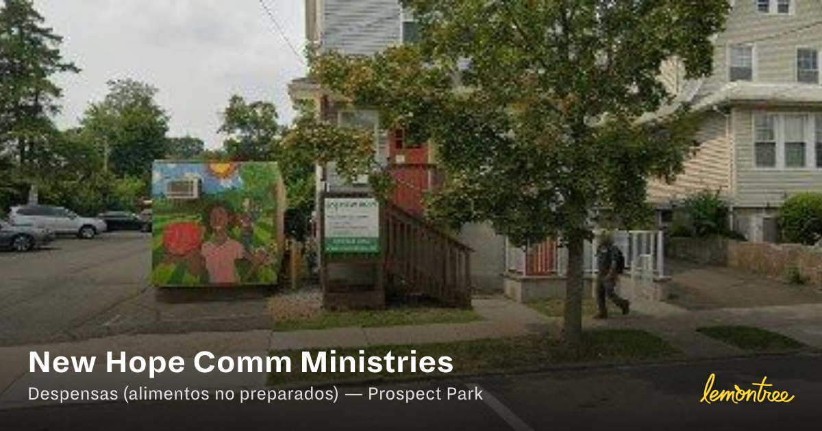 New Hope Comm Ministries — Lemontree