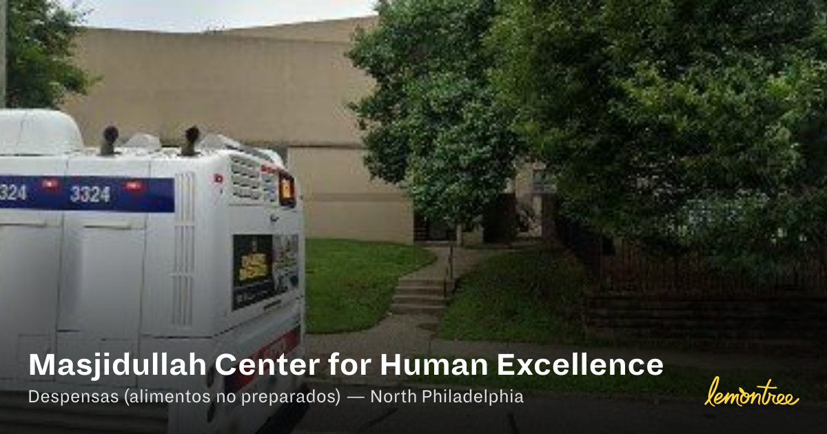 Masjidullah Center for Human Excellence — Lemontree