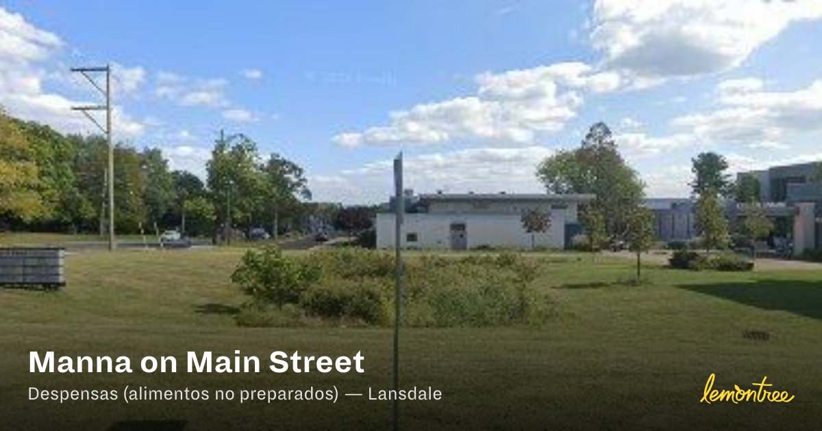 Manna on Main Street — Lemontree
