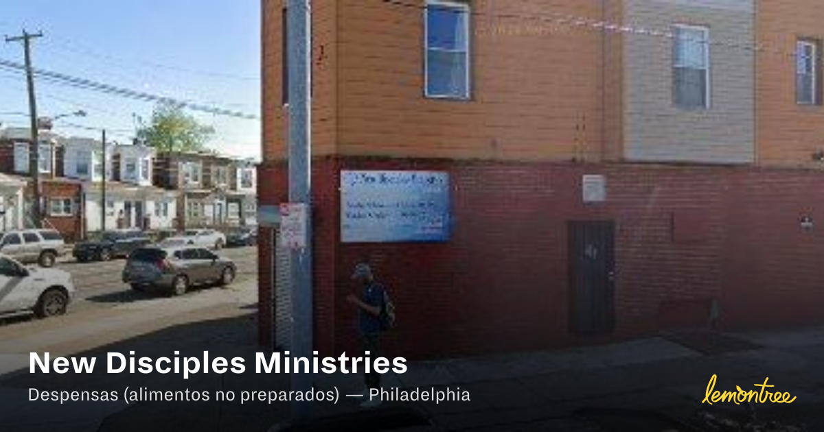 New Disciples Ministries — Lemontree