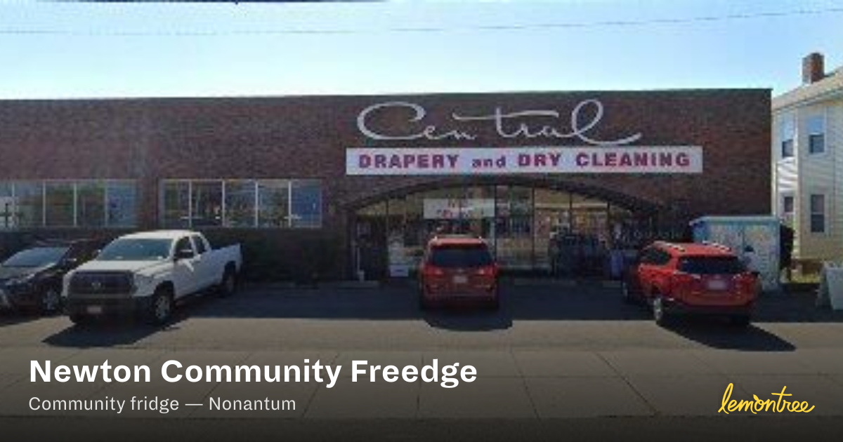 Newton Community Freedge — Lemontree