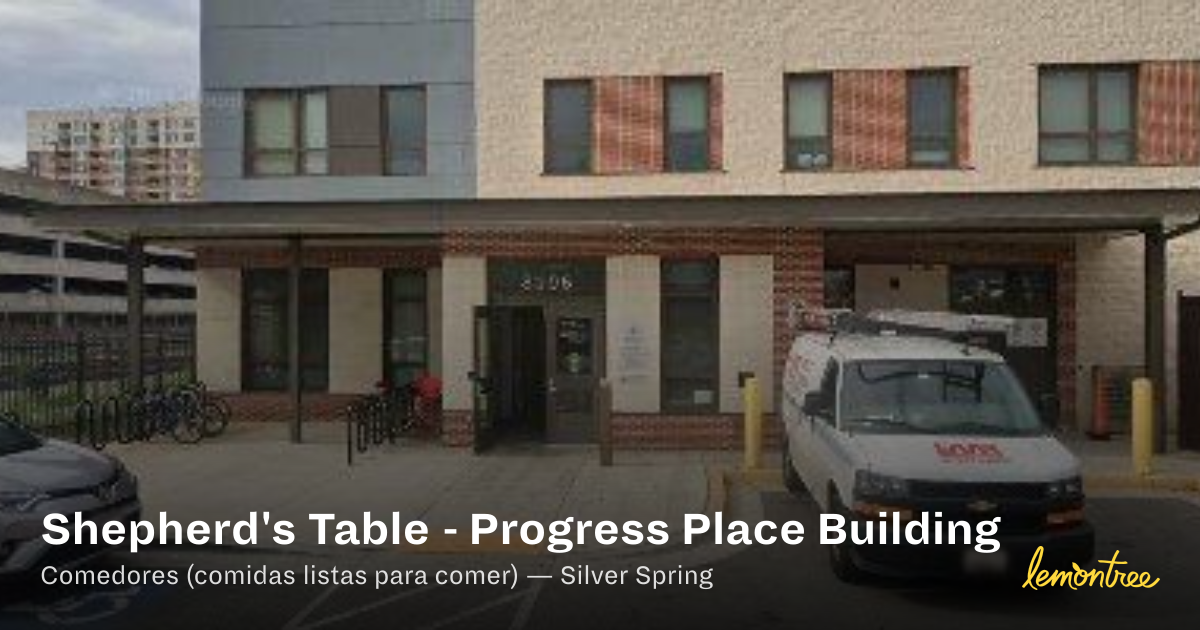 Shepherd's Table - Progress Place Building — Lemontree