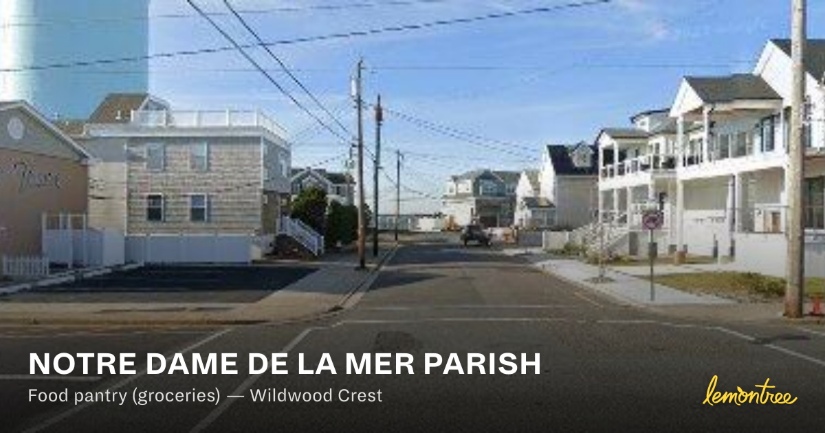 NOTRE DAME DE LA MER PARISH — Lemontree