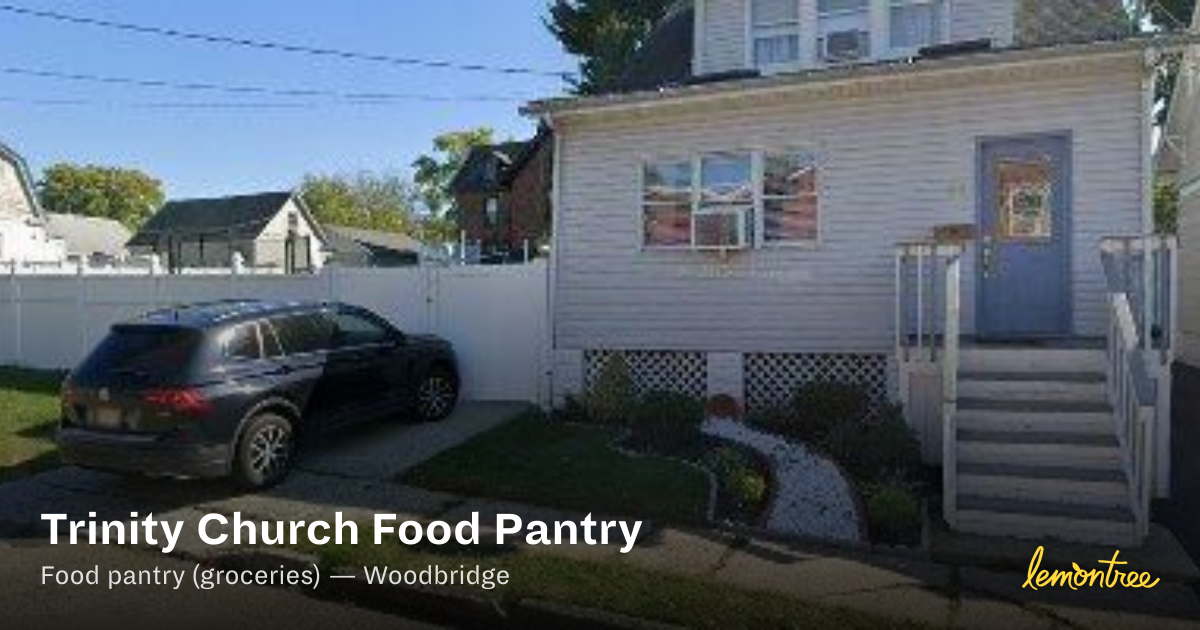 Trinity Church Food Pantry — Lemontree
