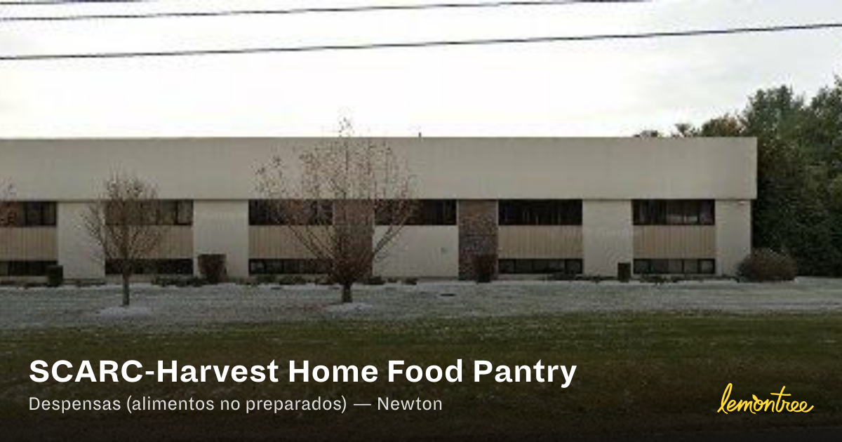 SCARC-Harvest Home Food Pantry — Lemontree