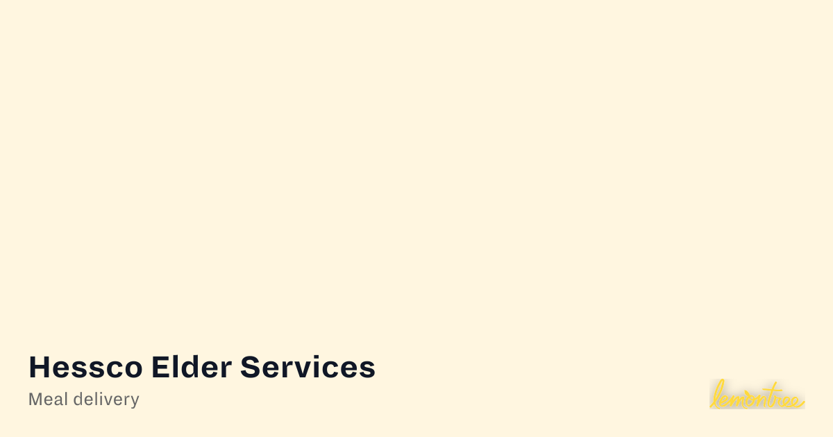 Hessco Elder Services — Lemontree
