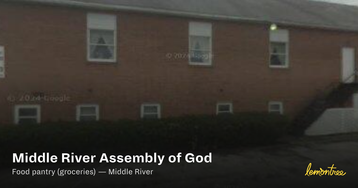 Middle River Assembly of God — Lemontree