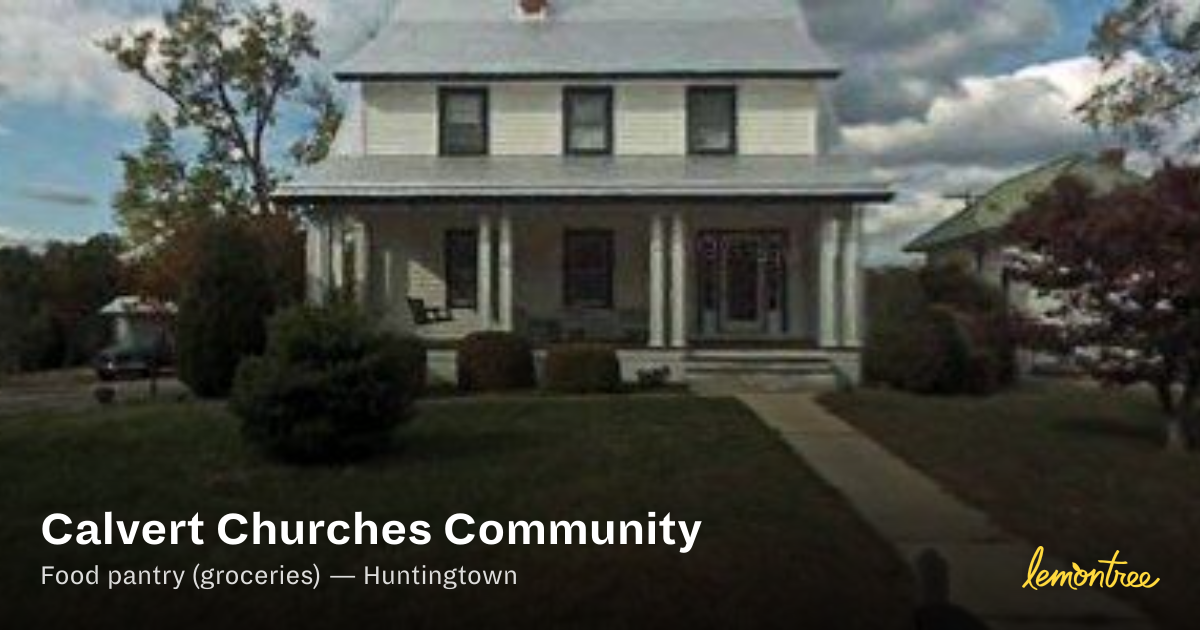 Calvert Churches Community — Lemontree