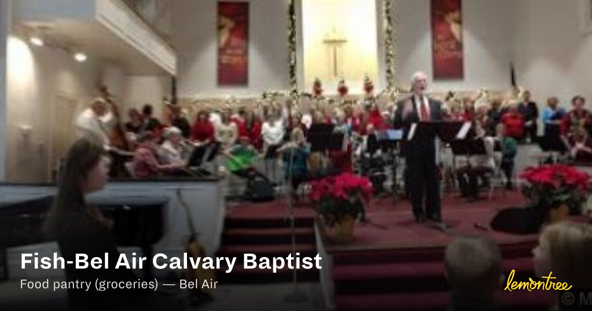 Fish-Bel Air Calvary Baptist — Lemontree