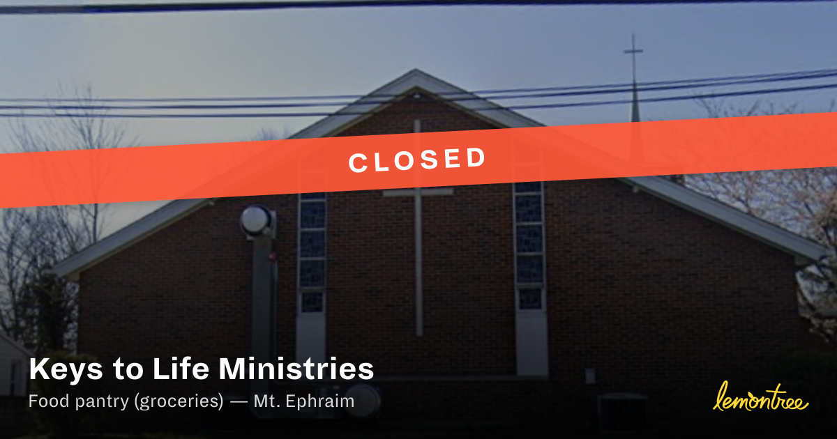 [Closed] Keys to Life Ministries — Lemontree