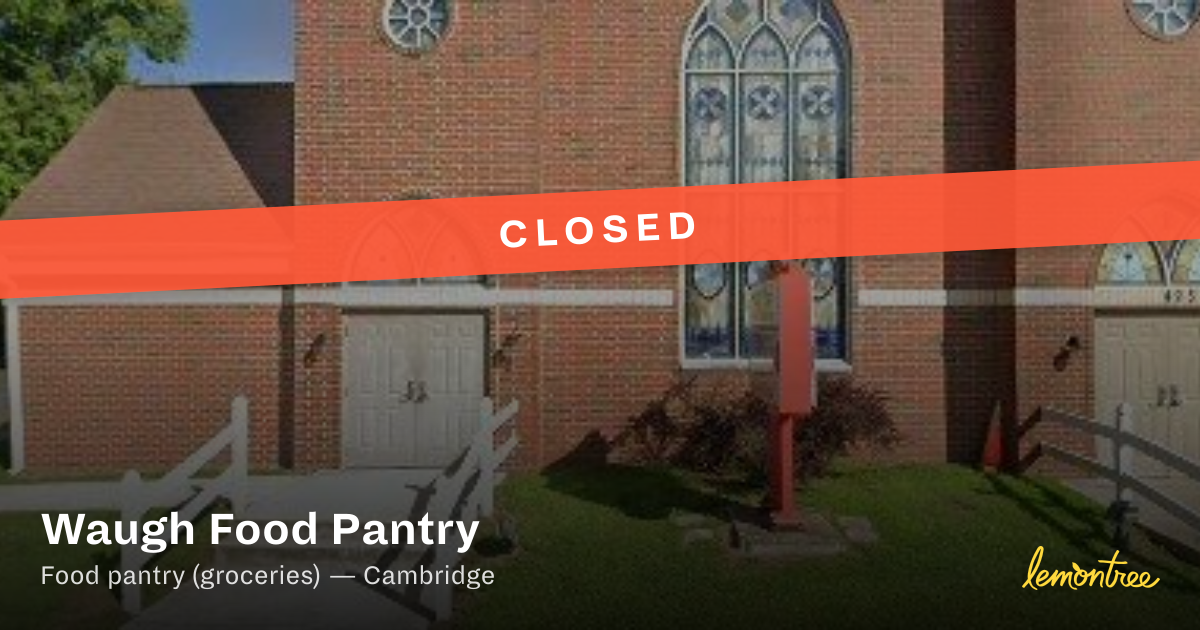 [Closed] Waugh Food Pantry — Lemontree