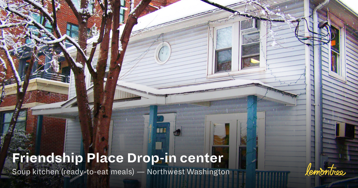 Friendship Place Drop-in center — Lemontree