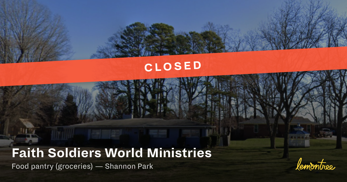 [Closed] Faith Soldiers World Ministries — Lemontree