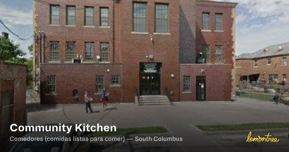 Community Kitchen — Lemontree