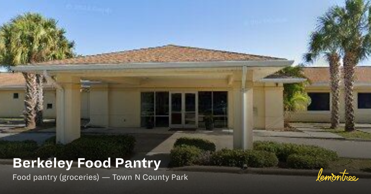 Berkeley Food Pantry — Lemontree