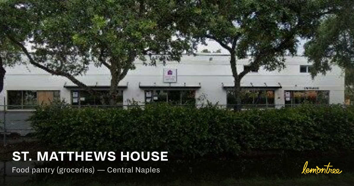 ST. MATTHEWS HOUSE — Lemontree