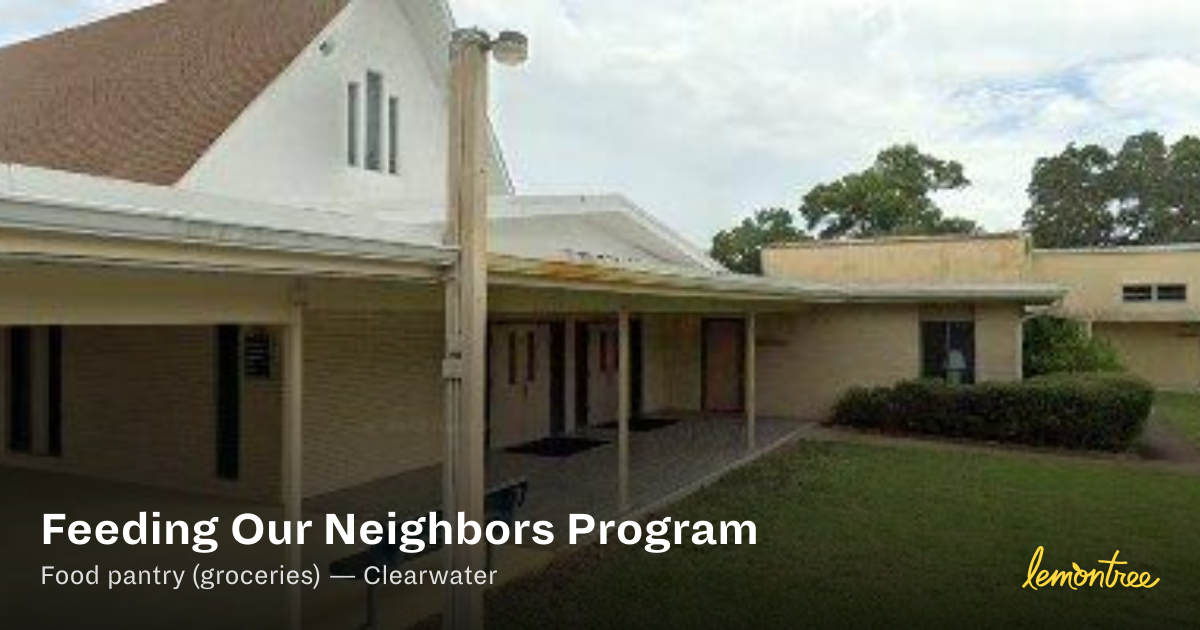 Feeding Our Neighbors Program — Lemontree