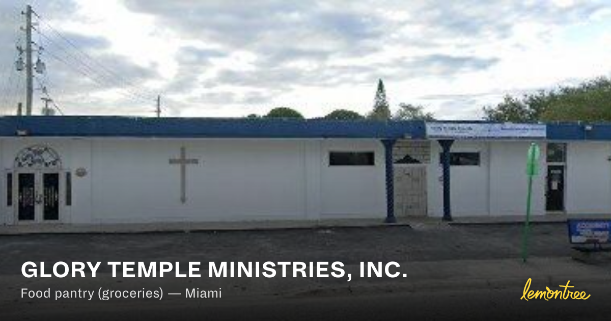 GLORY TEMPLE MINISTRIES, INC. — Lemontree