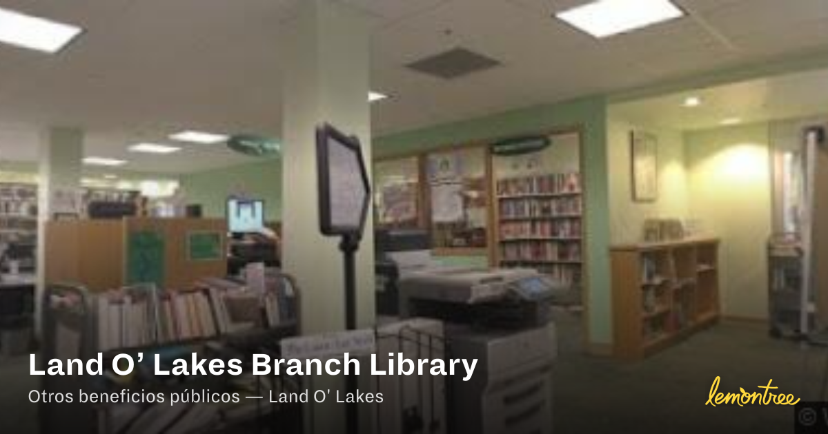 Land O’ Lakes Branch Library — Lemontree