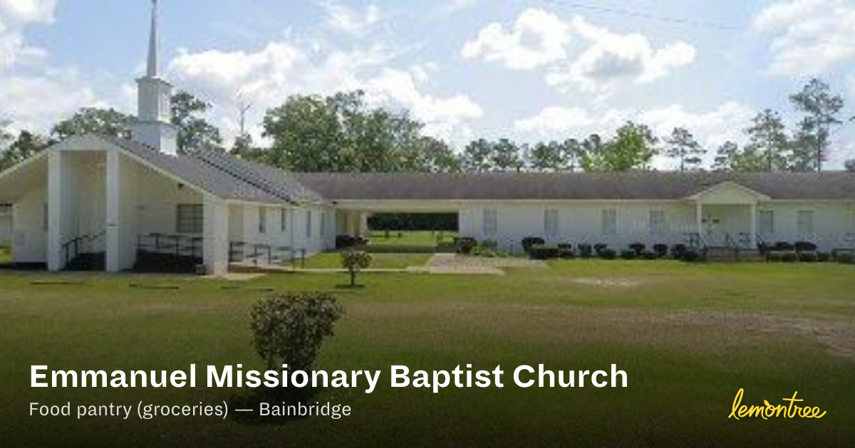 Emmanuel Missionary Baptist Church — Lemontree