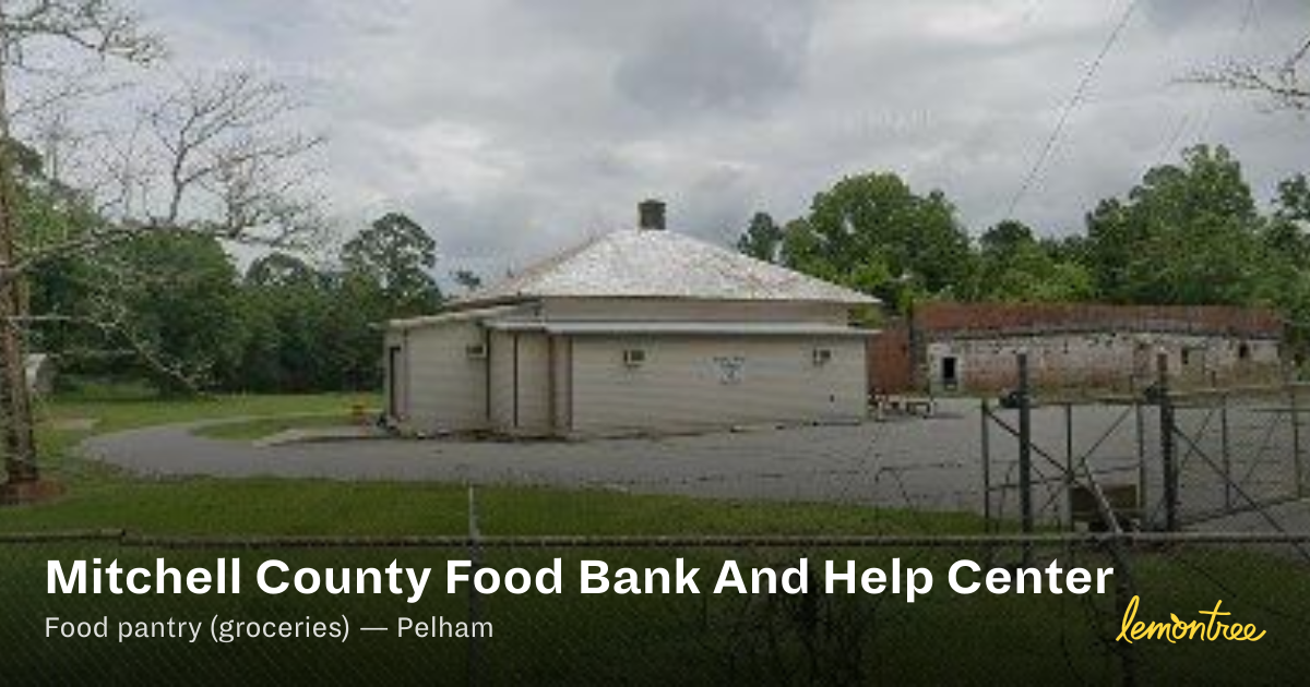 Mitchell County Food Bank And Help Center — Lemontree