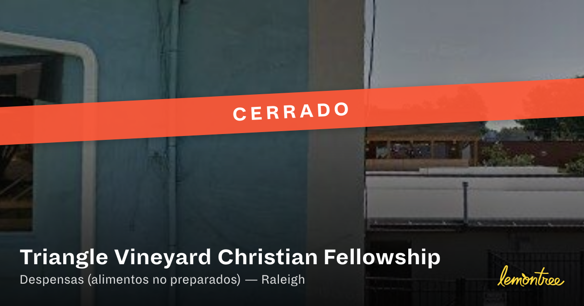 Triangle Vineyard Christian Fellowship — Lemontree
