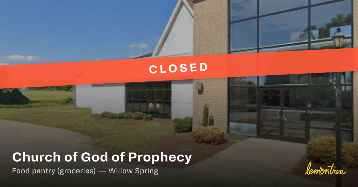 Church of God of Prophecy — Lemontree