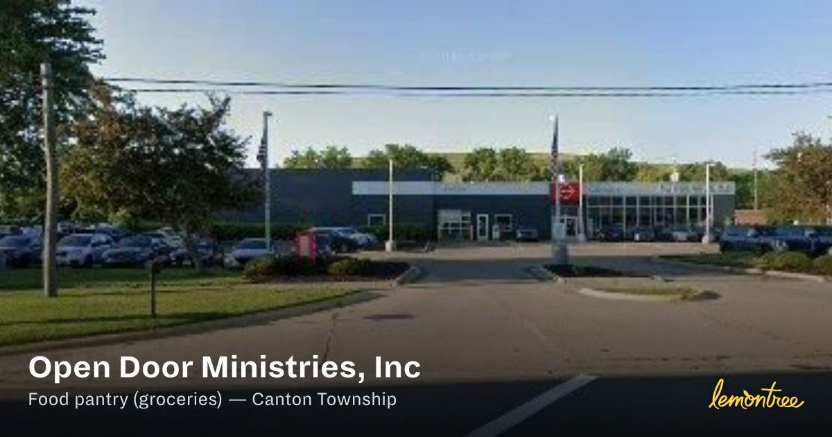Open Door Ministries, Inc — Lemontree