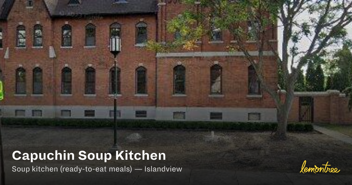 Capuchin Soup Kitchen — Lemontree