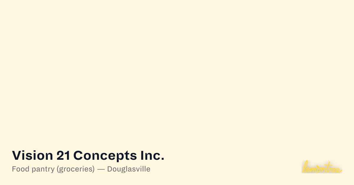 Vision 21 Concepts Inc. — Lemontree