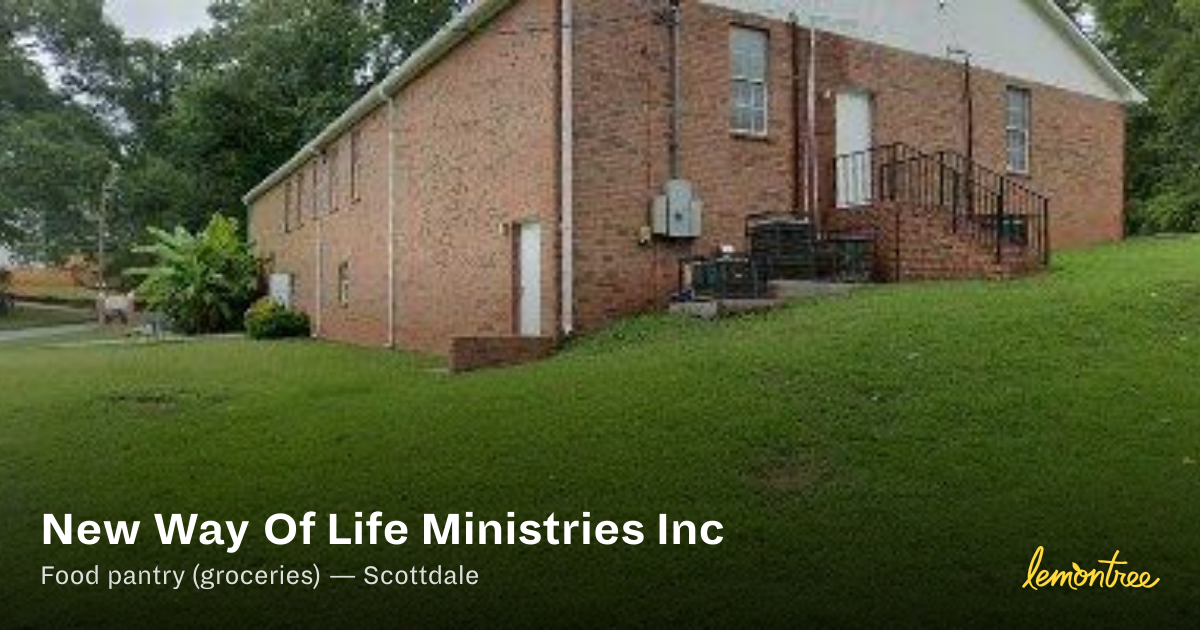 New Way Of Life Ministries Inc — Lemontree