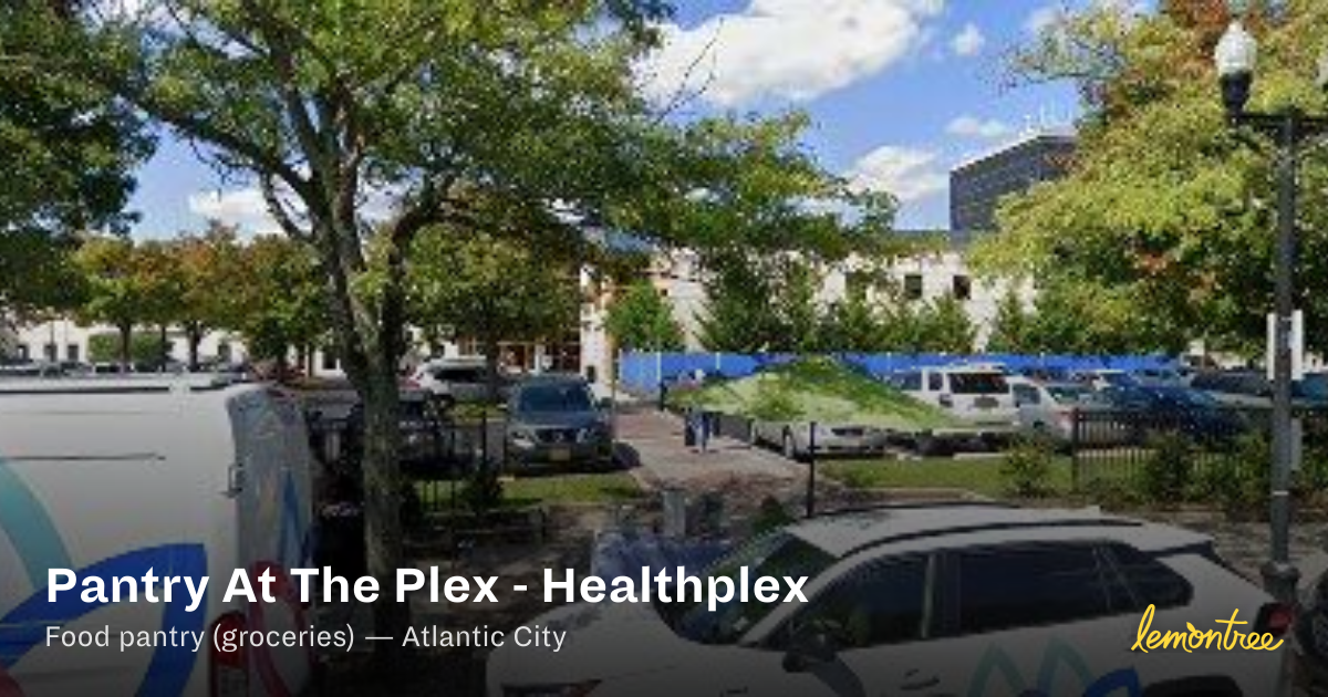 Pantry At The Plex - Healthplex — Lemontree