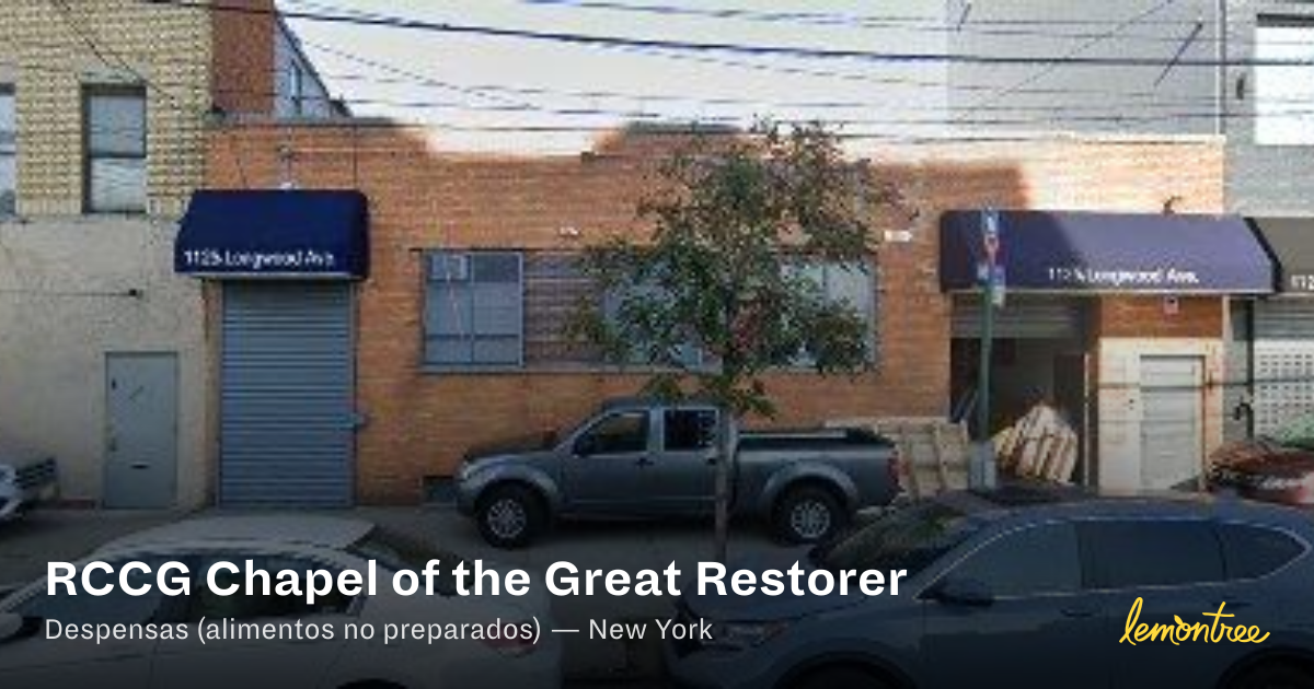 RCCG Chapel of the Great Restorer — Lemontree
