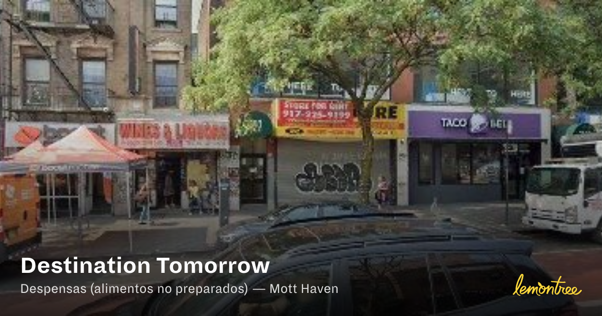 Destination Tomorrow — Lemontree