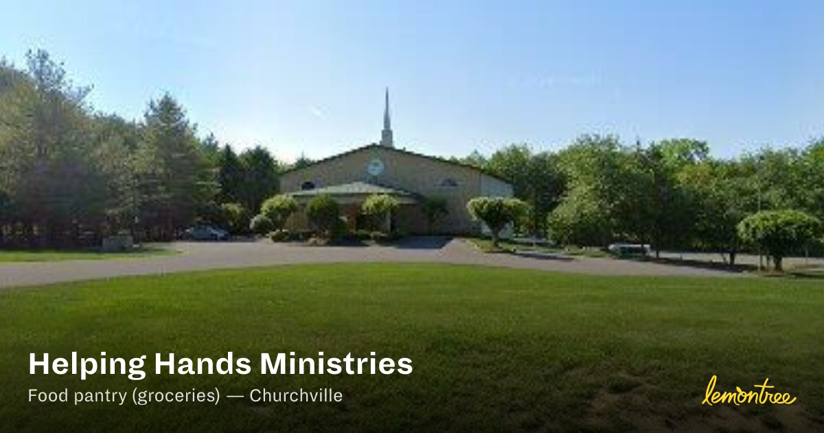Helping Hands Ministries — Lemontree
