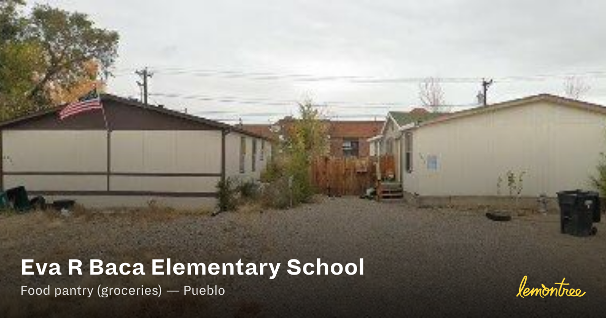 Eva R Baca Elementary School — Lemontree