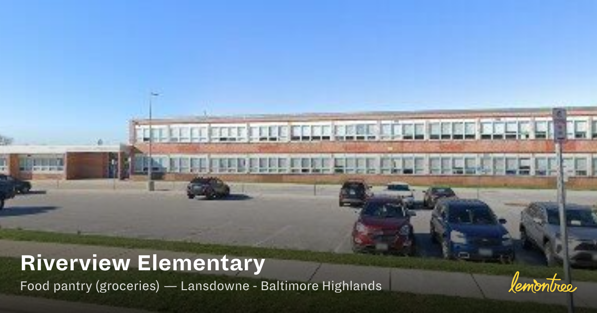 Riverview Elementary — Lemontree