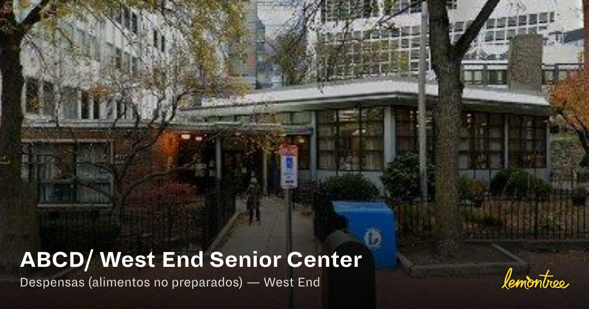 ABCD/ West End Senior Center — Lemontree