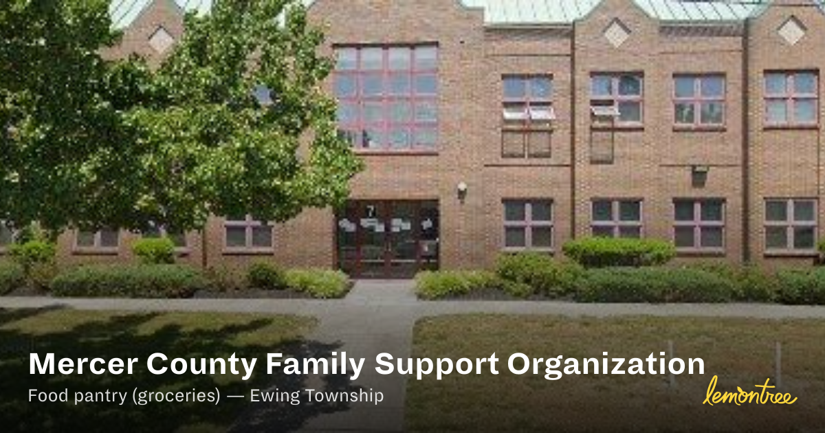 Mercer County Family Support Organization — Lemontree