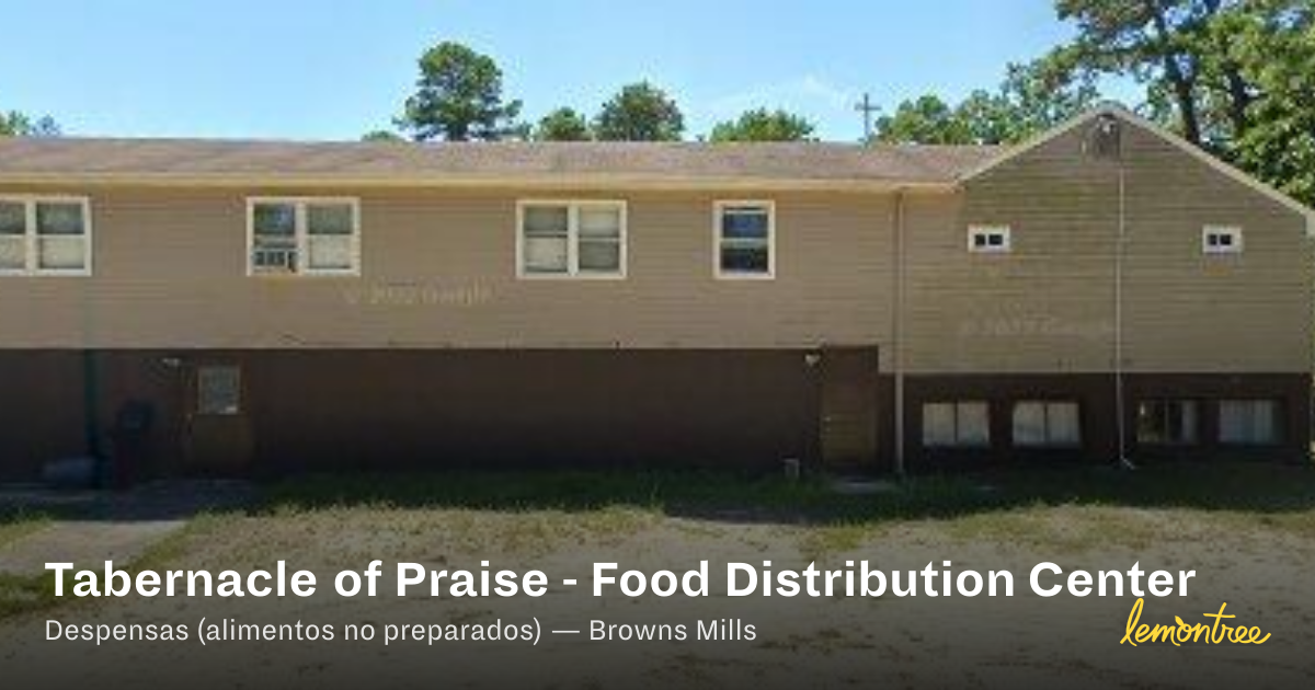 Tabernacle of Praise - Food Distribution Center — Lemontree