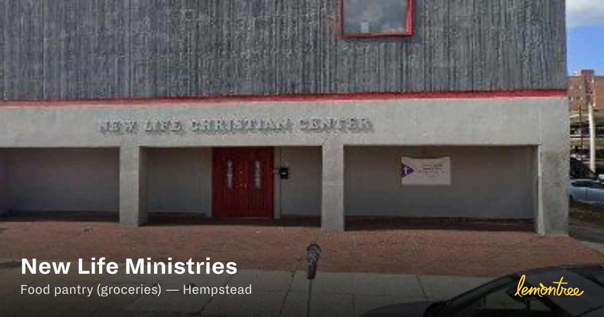 New Life Ministries — Lemontree