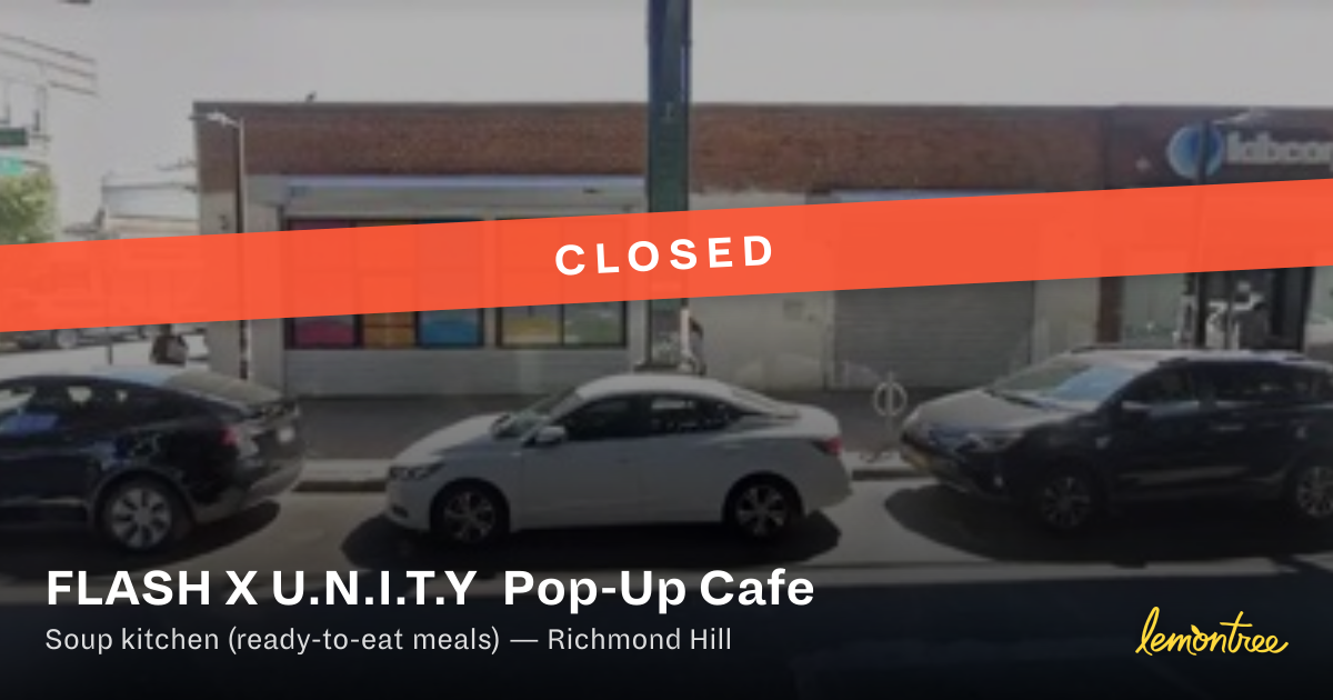 [Closed] FLASH X U.N.I.T.Y Pop-Up Cafe — Lemontree