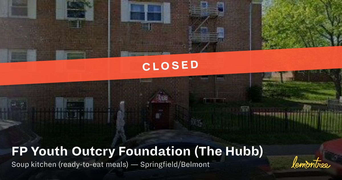[Closed] FP Youth Outcry Foundation (The Hubb) — Lemontree
