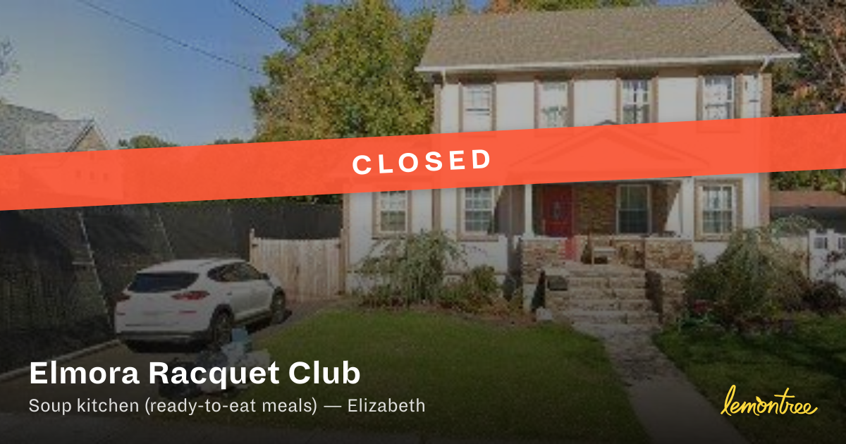 [Closed] Elmora Racquet Club — Lemontree